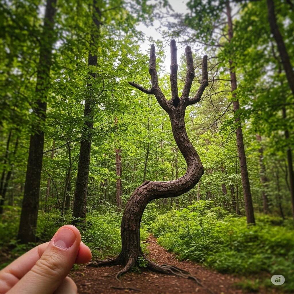 Weird tree in a national park