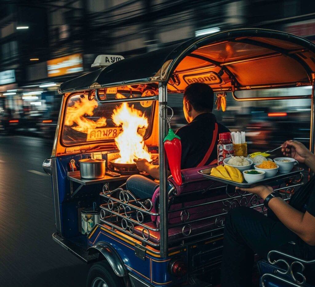 Bangkok Tuk-Tuk Chaos