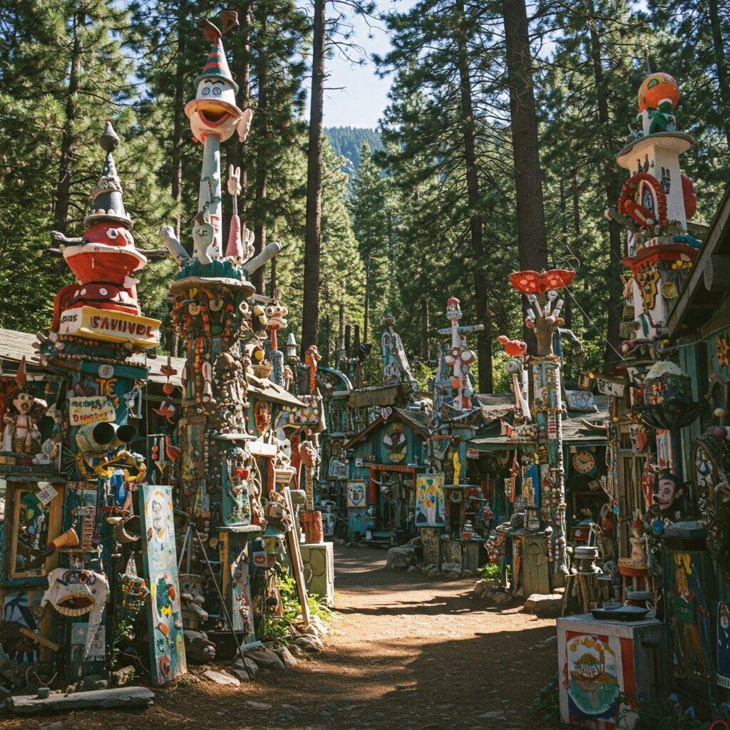 Idyllwild weird art