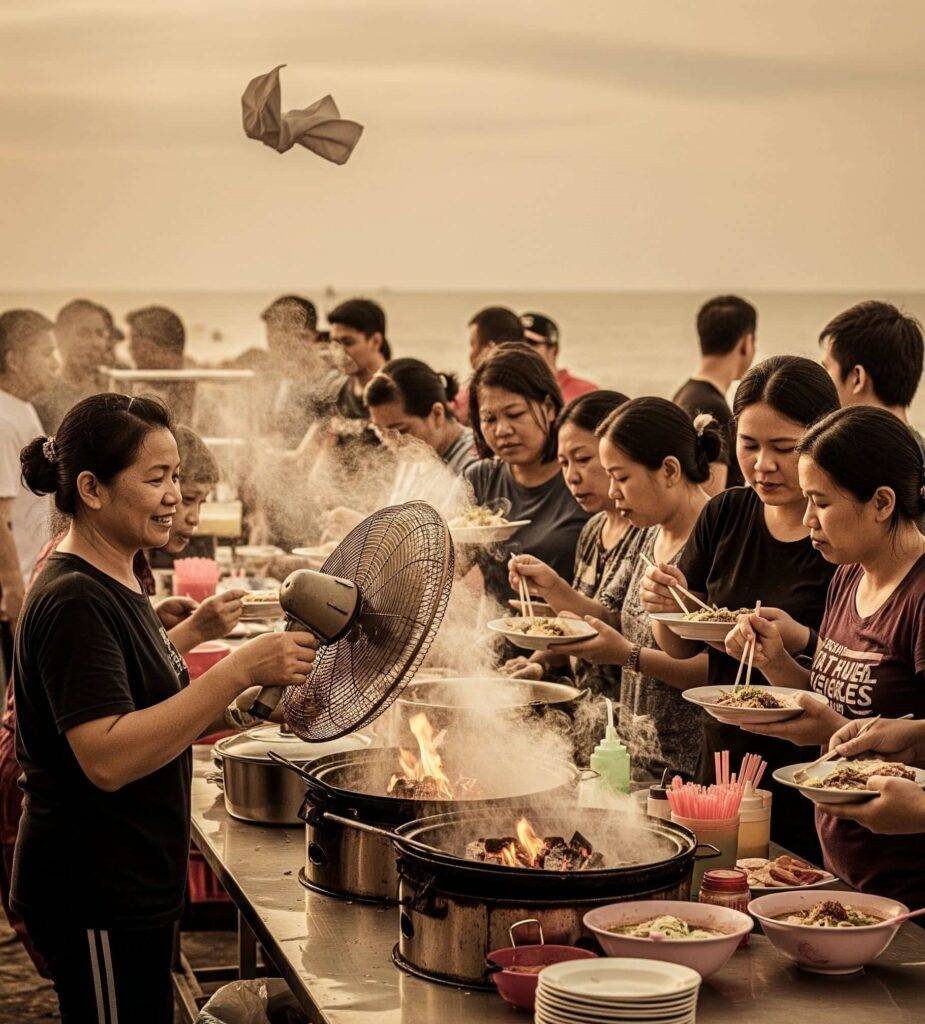Penang Hawker Stall Glow