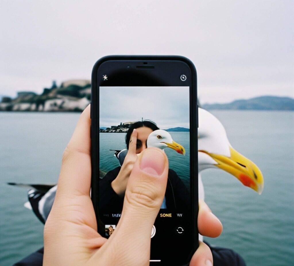 Alcatraz Selfie Fail