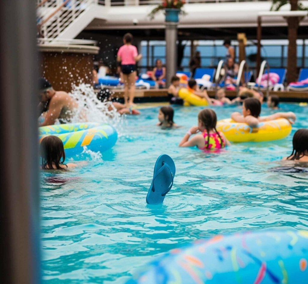 Regular Cruise Pool Flip-Flop Fiasco