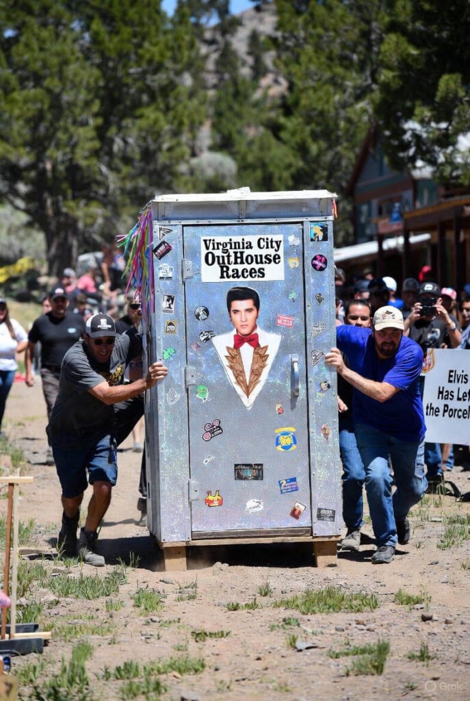 Outhouse Races – Virginia City,