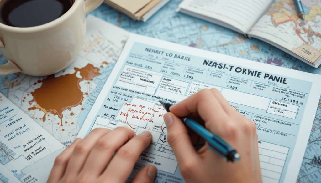  stamp accepted happy businessman visa approved